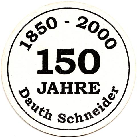 frankfurt f-he dauth rund 4b (215-150 jahre 2000-schwarz)